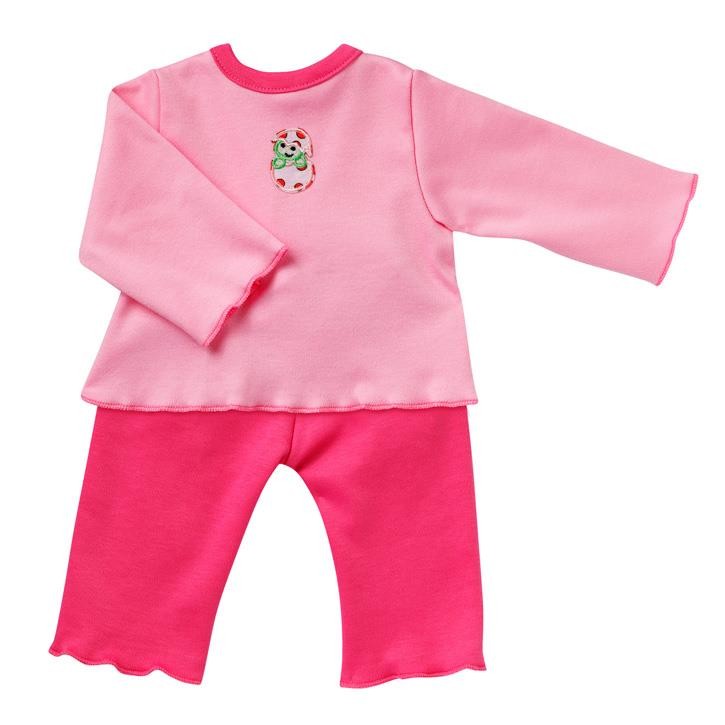 Emil Schwenk Pyjama (pink), Gr. 32   für Puppen