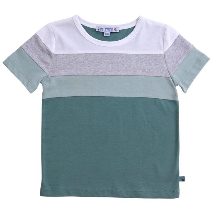 Enfant Terrible Colourblocking Shirt in sage-mint