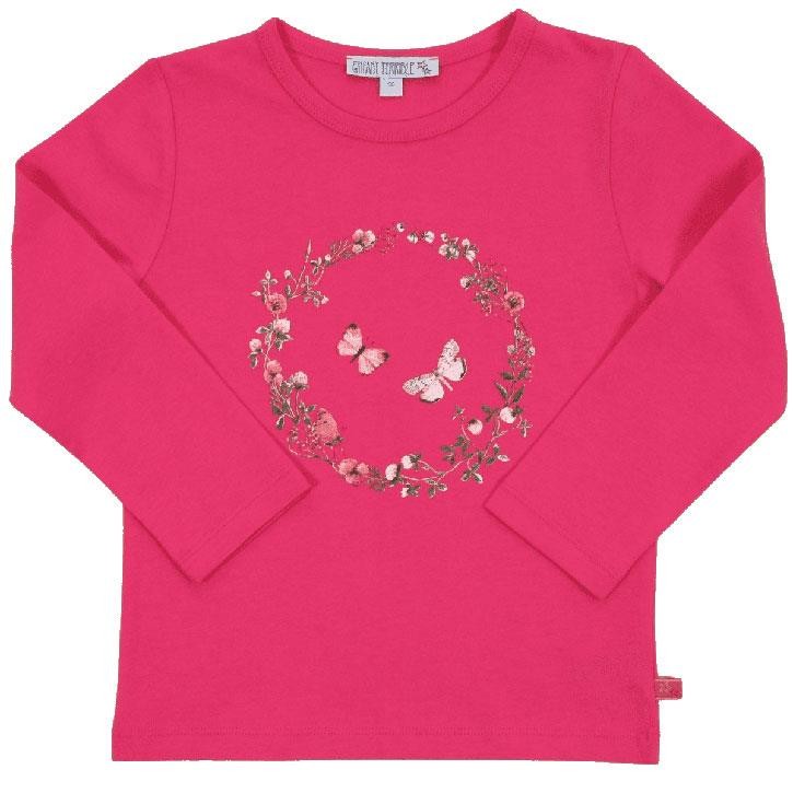 Enfant Terrible Shirt mit Blumenkranzdruck 116 pink