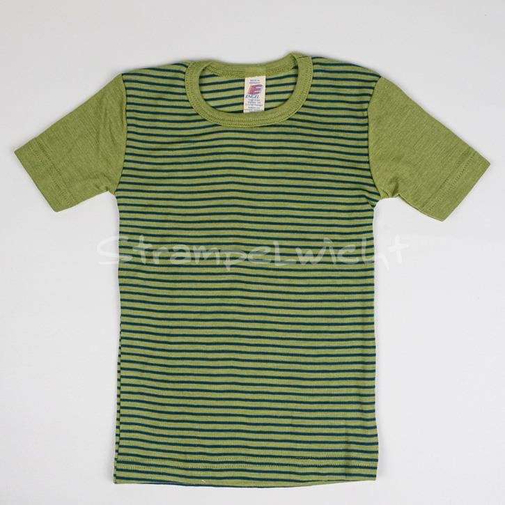 Engel Shirt, kurzarm, lime/hydro, 104