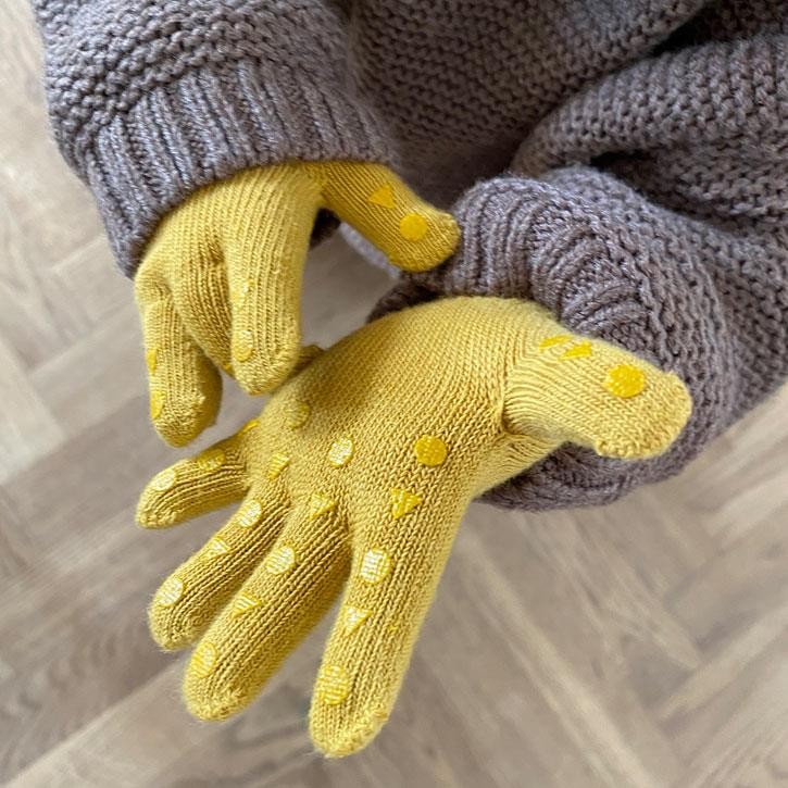 GoBabyGo Handschuhe mit Grip aus Baumwolle