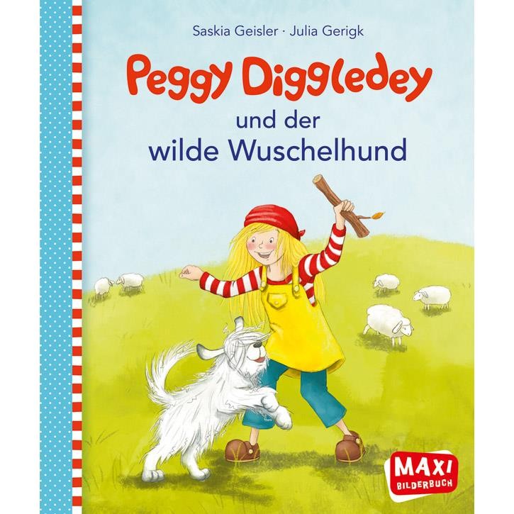Goki Maxibuch Peggy Diggledey und der wilde Wuschelhund 58770 4+ Papier