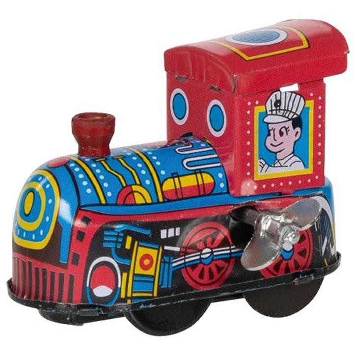 Goki Mini Lokomotive Blechspielzeug