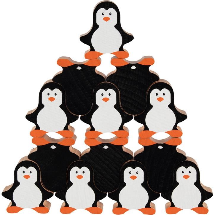 Goki Stapelfiguren Pinguine 58683 2+ Holz