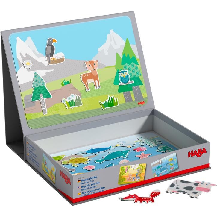 Haba Magnetspiel-Box Welt der Tiere