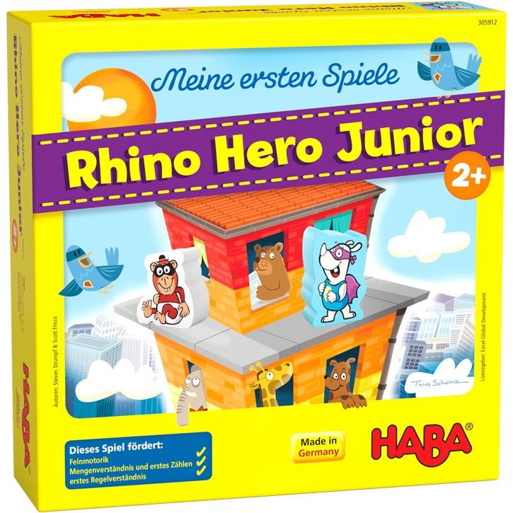 Haba MES Rhino Hero 2+ Meine ersten Spiele