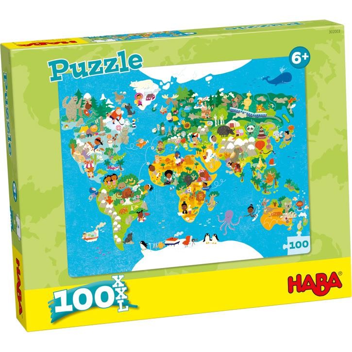 Haba Puzzle Weltkarte