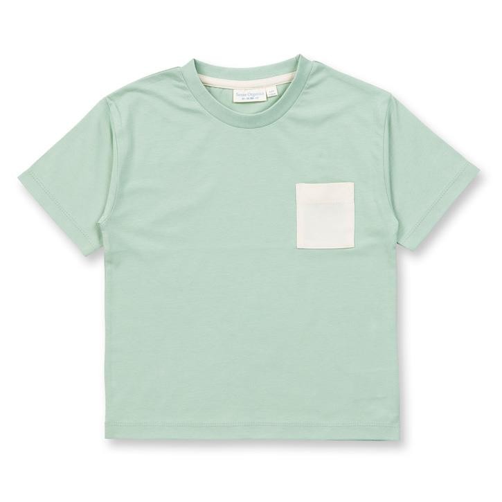 Sense Organics ANTON Shirt 18M 92 Jade Green + Pocket Jersey