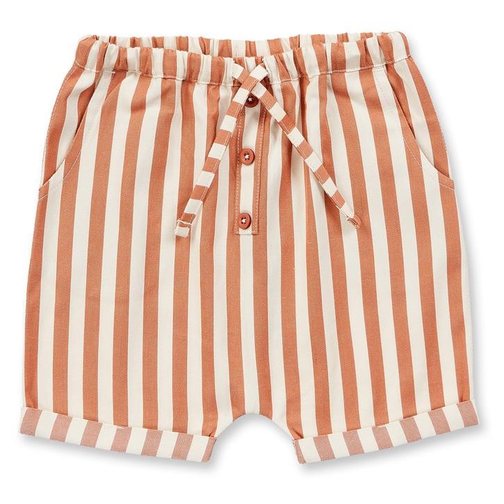 Sense Organics LEI Baby Shorts 9M 80 Cinnamon Stripes Baumwolle kbT