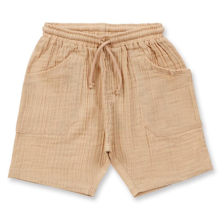 Sense Organics PAK Shorts 3Y 104 Sand Muslin + Jersey