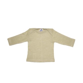 Cosilana Baby-Schlupfhemd aus Baumwolle kbT/ Wolle kbT/Seide
