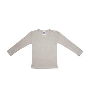 Cosilana Kinder Unterhemd langarm Baumwolle kbT/Wolle kbT/Seide