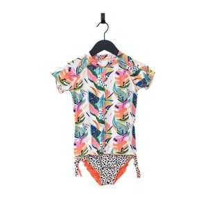 Ducksday UV Mädchen Shirt & Bikini Hose Moana 6J 110/116 UPF50+ UV Schutz