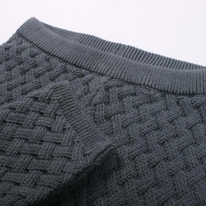 Freds World Knit weave pants baby Strickhose Stormy blue CO/100