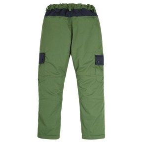 Frugi Expedition Trousers, Khaki/Indigo
