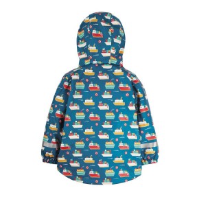 Frugi Puddle Buster Coat, Sail The Seas