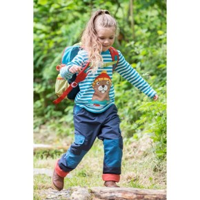 Frugi THE NATIONAL TRUST EXPEDITION TROUSERS blau 116