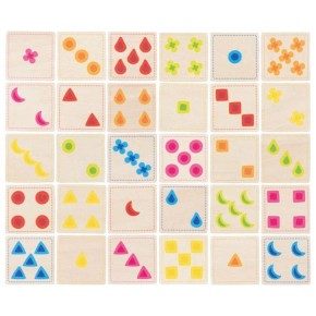 Goki Aktionsspiel Farben und Formen 4+ Holz