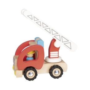 Goki Feuerwehr Leiterwagen 55789 2+ Holz
