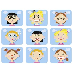 Goki Magnetspiel Lustige Gesichter Mädchen 58492 3+ Pappe