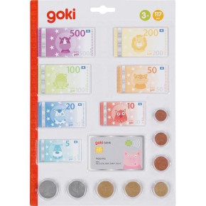 Goki Spielgeld Tierische Taler, inkl. Kreditkarte 3+ 
