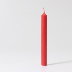 Grimms Rot  Bienenwachs-Kerzen (10%) 12 Stück