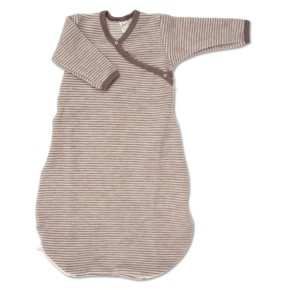 Lilano Baby Schlafsack Wickelform aus Wollfrottee kbT plüsch