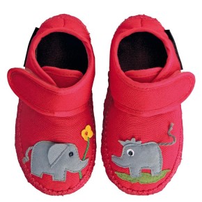 Nanga Dumbo Baby-Hausschuh rot 24