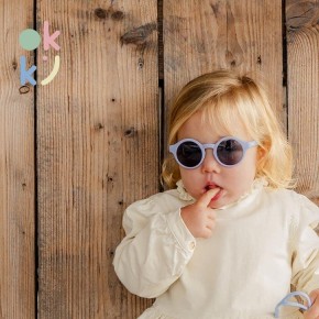 Okky Kleinkind UV Sonnenbrille pfirsich 1-3 Jahre mit UV Filter