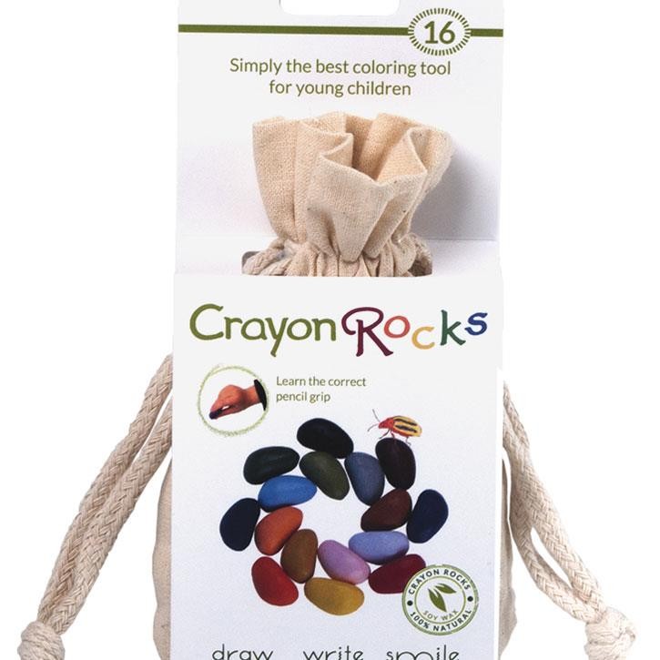 Aurich CrayonRocks midi 16 Wachsmalkreiden 16 Farben Vegan auswaschbar bis 30°