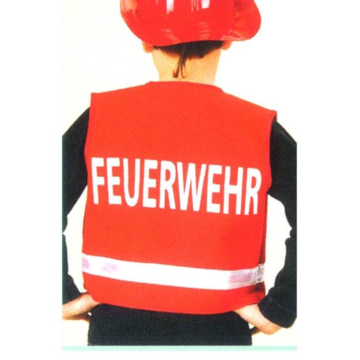 Aurich Feuerwehr-Weste in rot für Kinder