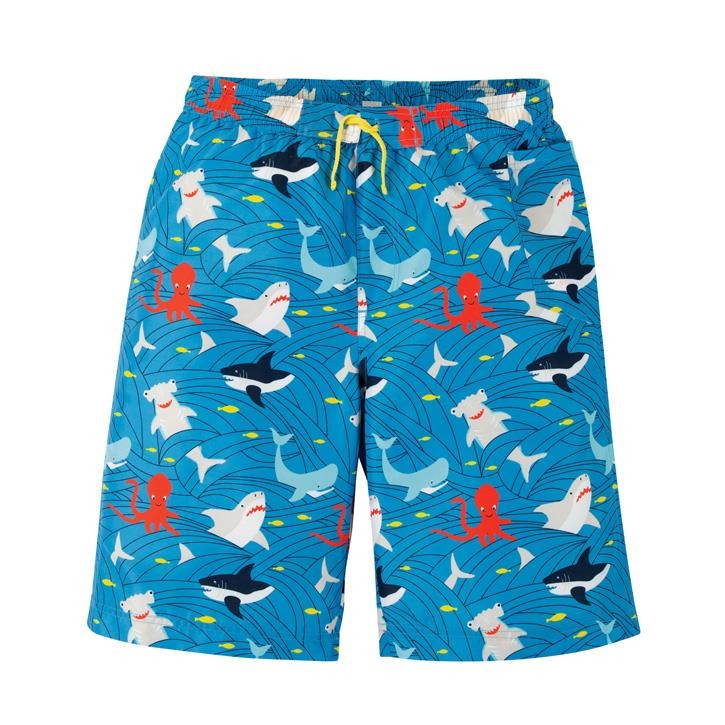 Frugi Grown Ups Board Shorts  Go With The Flow