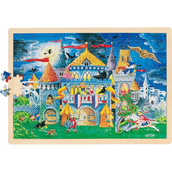 Goki Einlegepuzzle Märchenstunde 57949 4+ Holz