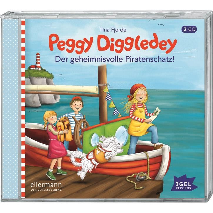 Goki Hörbuch Peggy Diggledey - Der geheimnisvolle Piratenschatz 61886 5+ Kunststoff