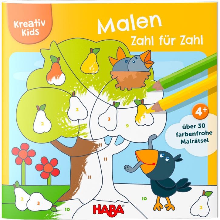Haba Kreativ Kids- Malen Zahl für Zahl