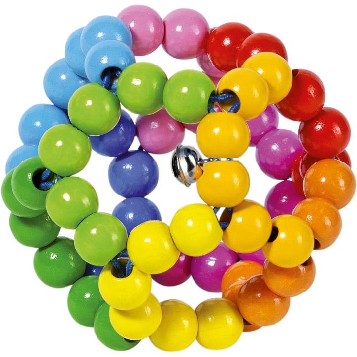 HEIMESS Greifling Elastik Regenbogenball 0+