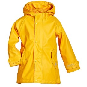 BMS Hafencity Coat Kids Softskin gelb Kinder Regenmantel